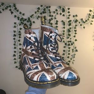 UK flag doc martens!